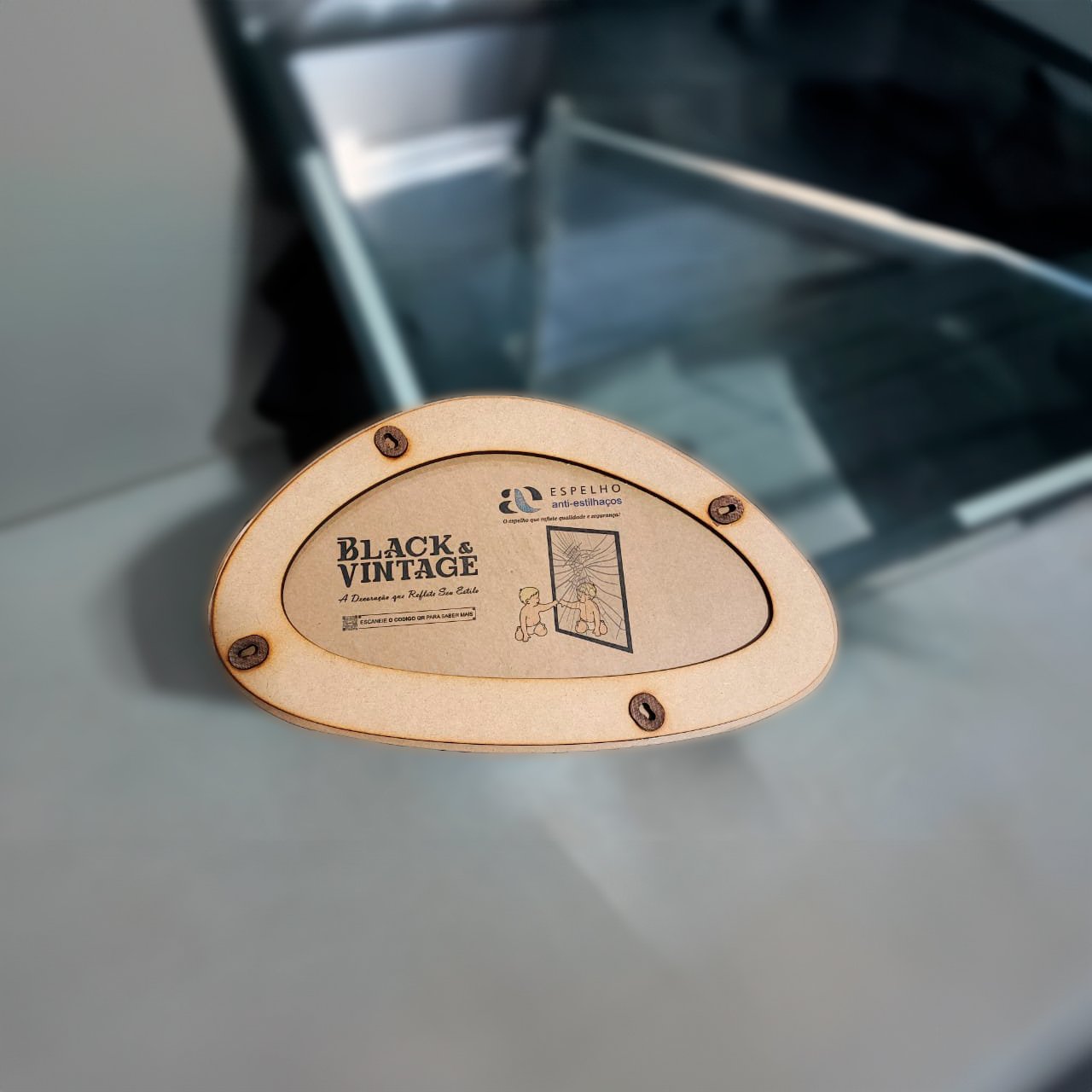 Espelho Orgânico - Atrás